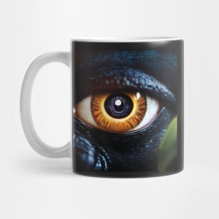 Gorilla Eye Art Mug